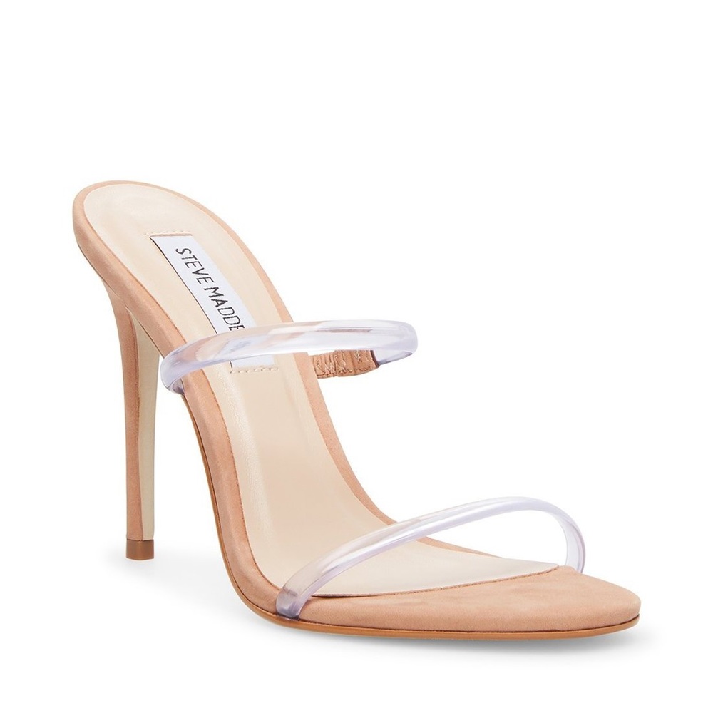 Steve Madden Mina Clear Sandals